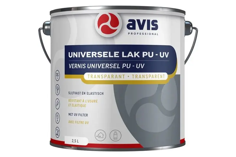Laatste Kans Avis Universele lak PU - UV Hoogglans 2,5 Ltr