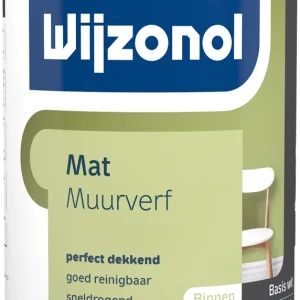 Aanbieding Wijzonol Muurverf Mat (Licht) 1 ltr