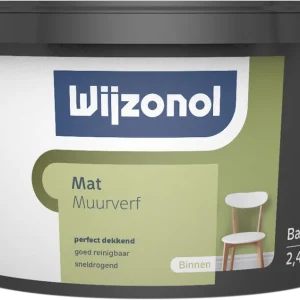 Alleen Vandaag Wijzonol Muurverf Mat (Licht) 2,5 ltr
