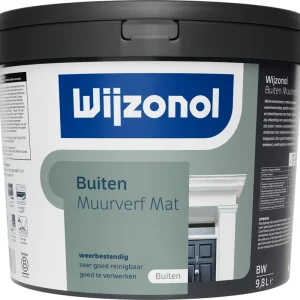 Wijzonol Muurverf voor Buiten Mat (Licht) 10 ltr Beperkt Aanbod