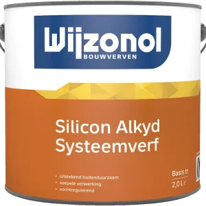 Lage Kosten Wijzonol Silicon Alkyd Systeemverf (donker) 2,5ltr