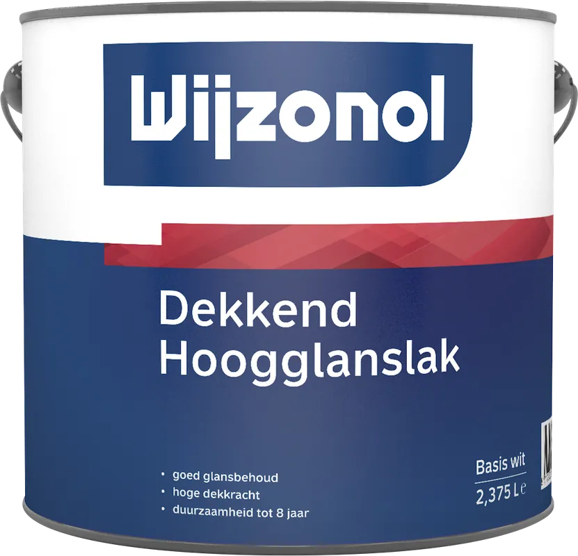 Wijzonol Dekkend Hoogglans (licht) 2,5 ltr Rechtstreeks Van De Fabrikant
