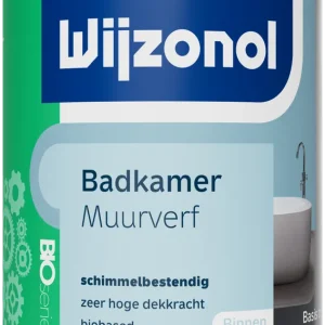Superprijs Wijzonol Badkamer Muurverf Bio (donker) 1 ltr