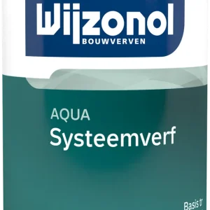 Wijzonol Aqua Systeemverf (donker) 1 ltr Superprijs