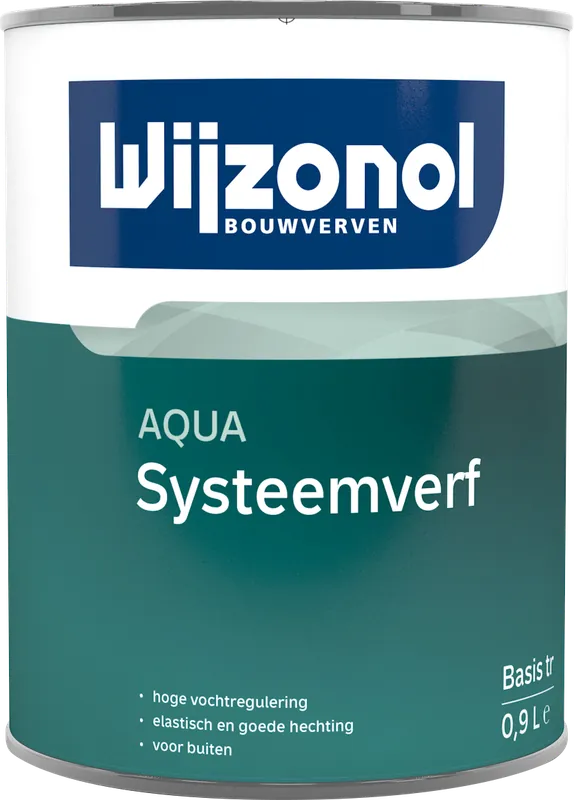 Wijzonol Aqua Systeemverf (donker) 1 ltr Superprijs