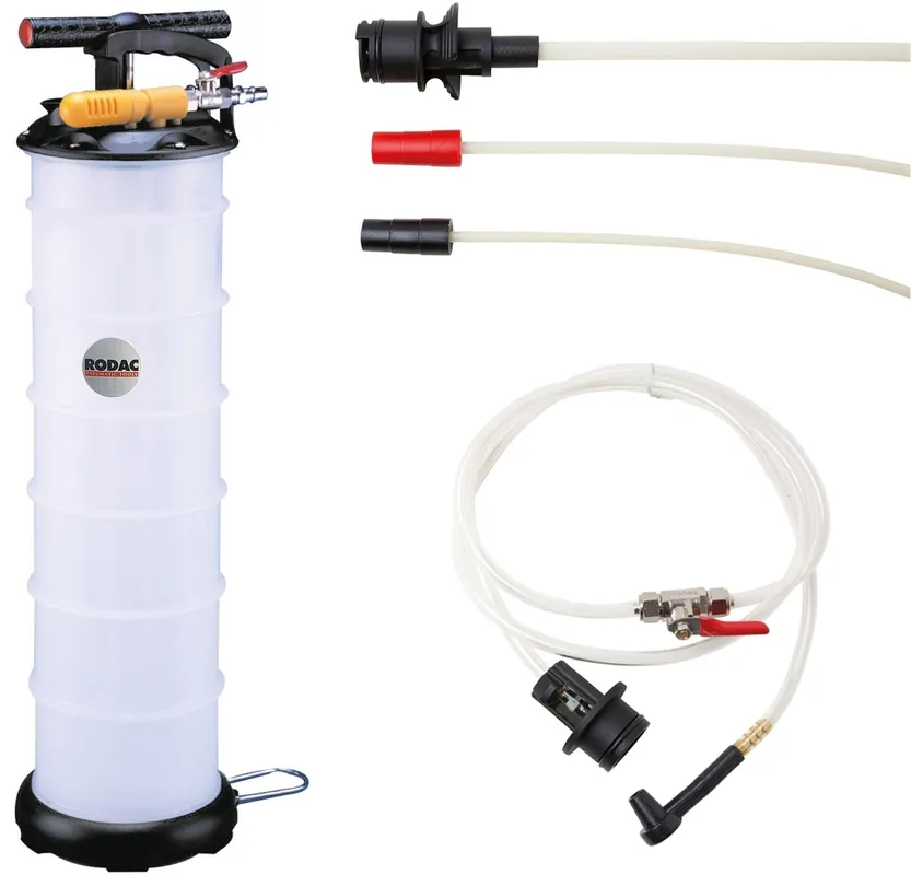 Gratis Retour RODAC RC035 Vloeistofafzuiger 6 liter Pneumatisch