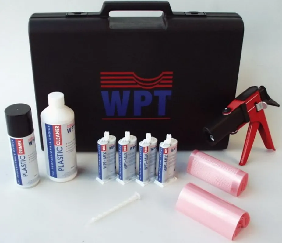 Beperkt Aanbod WPT Kunststofreparatie WPT-Mix Intro kit WP6250
