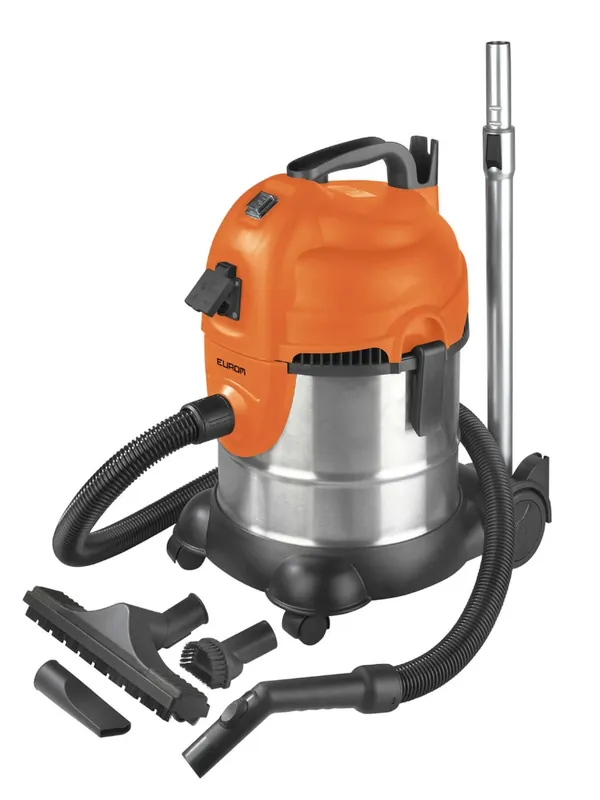 Favoriet EUROM Force 1420S Nat- en Droogzuiger 1400 Watt - 20 liter