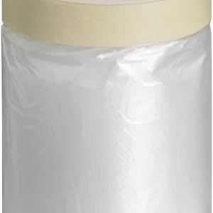 Laatste Versie Kip 332 Afdekfolie + Masking Tape - 550mm x 33 meter