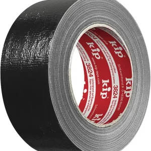 Koop Online Kip 3824 Duct Tape Zwart 50mm - 50 meter