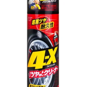 Soft99 4-X Tire Cleaner spuitbus - Bandenreiniger 470ml Snelle Levering