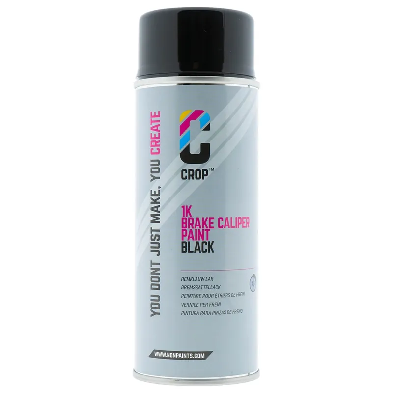 CROP Remklauw Verf ZWART spuitbus 400ml Fabrieksprijs