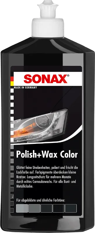SONAX Polish + Wax Zwart Superprijs