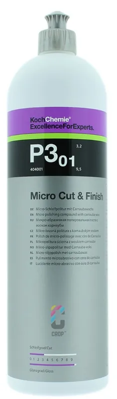 Tijdelijk Beschikbaar Koch Chemie Micro Cut & Finish P3.01 Polijstpasta 1 liter