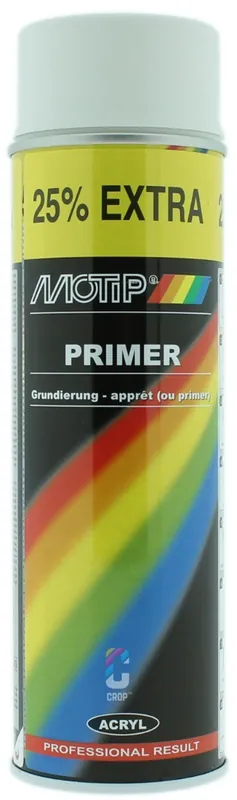 MoTip Primer Wit spuitbus 500ml Bestseller