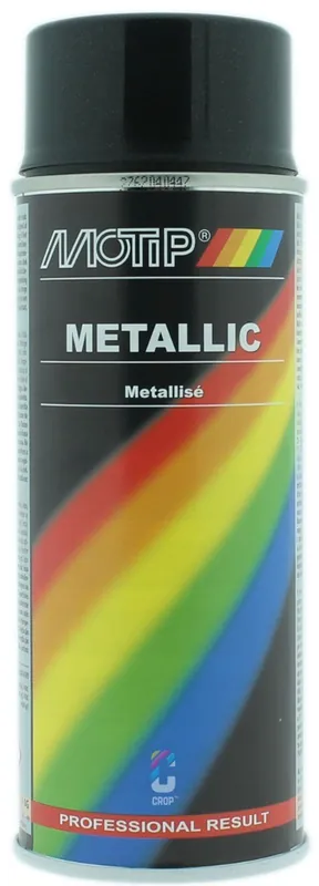 Meest Verkocht MoTip Metallic Zwart spuitbus 400ml