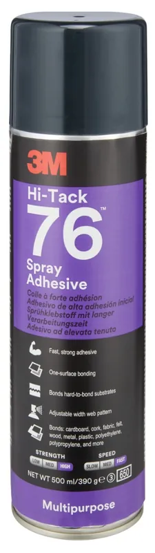 3M 76 Hi-Tack Lijmspray 500ml Voordeelprijs