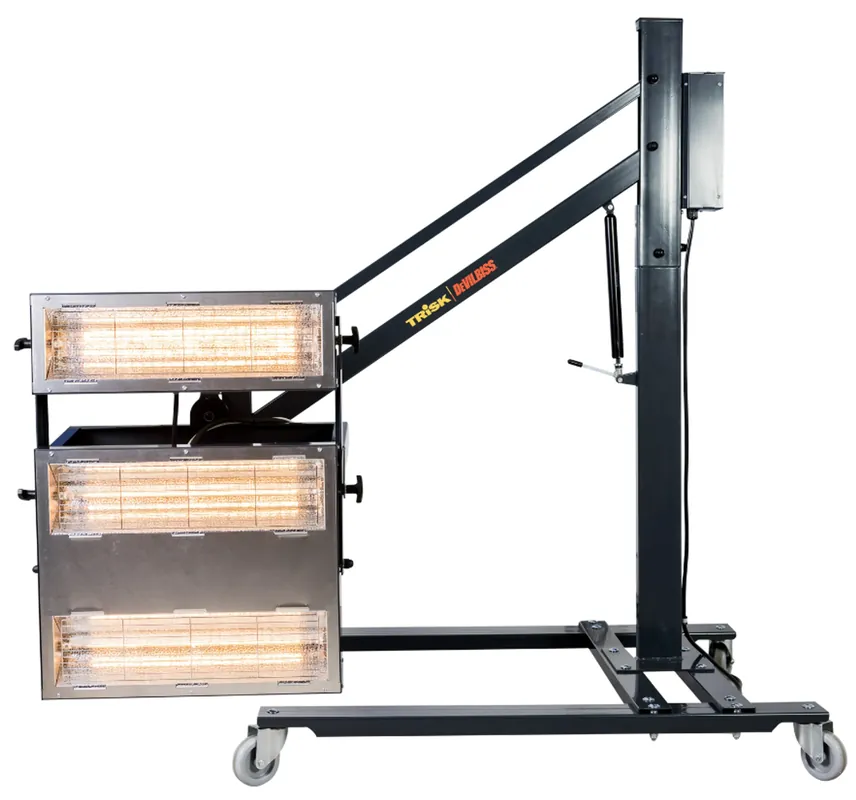 TRISK TC-IR3L-03 Infrarood Straler met 1 Cassette 3 Lampen - 3000 Watt Bestel Nu