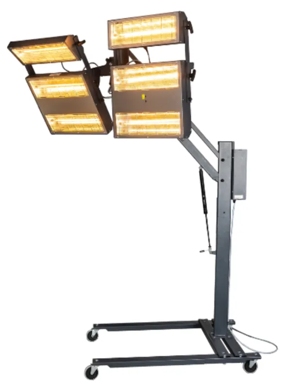 TRISK TC-IR6LT-03 Infrarood Straler met 2 Cassettes 6 Lampen - 6200 Watt Seizoensaanbieding