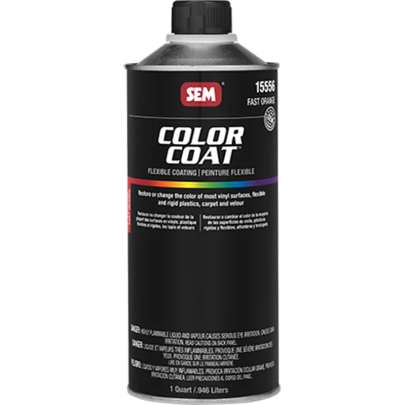 SEM Color Coat Fast Orange Menglak Solvent 946ml Exclusieve Aanbieding