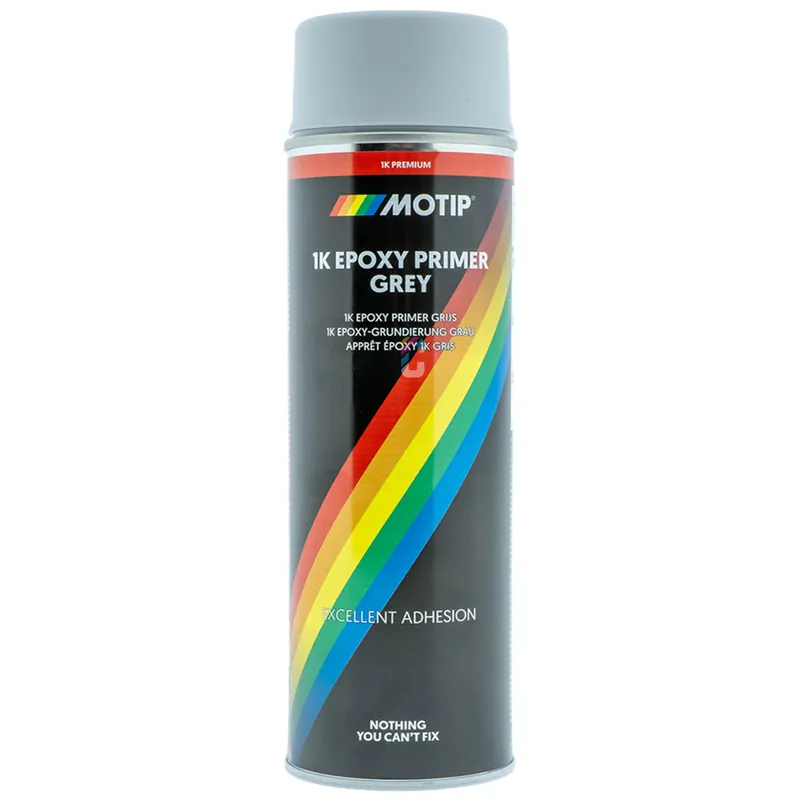 Hete Deal MoTip Epoxy Primer GRIJS spuitbus 500ml