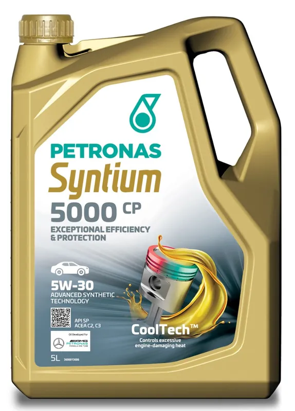 Koop Online Petronas Syntium 5000 CP 5w30 olie 5 liter