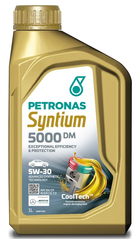 Petronas Syntium 5000 DM 5w30 olie 1 liter Exclusieve Aanbieding