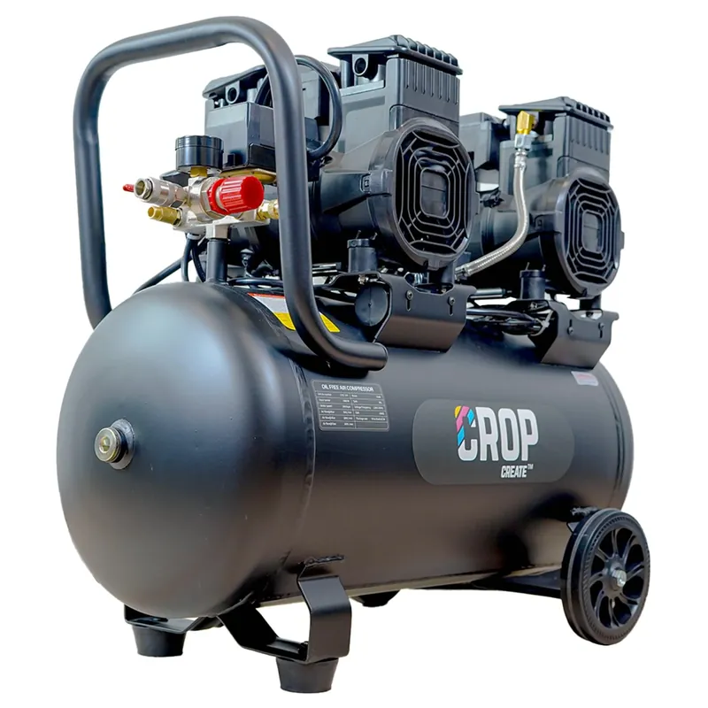 Gereduceerde Prijs CROP Airflow MAX Olievrije Compressor 50 liter - 8 bar