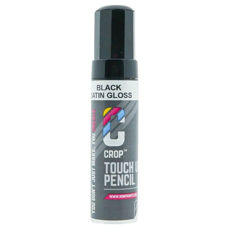 CROP Lakstift Zwart ZIJDEGLANS 12ml Op = Op