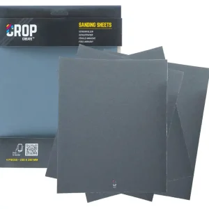 Laatste Kans CROP Waterproof Schuurpapier korrel 3000 - 230x280mm - 4 stuks