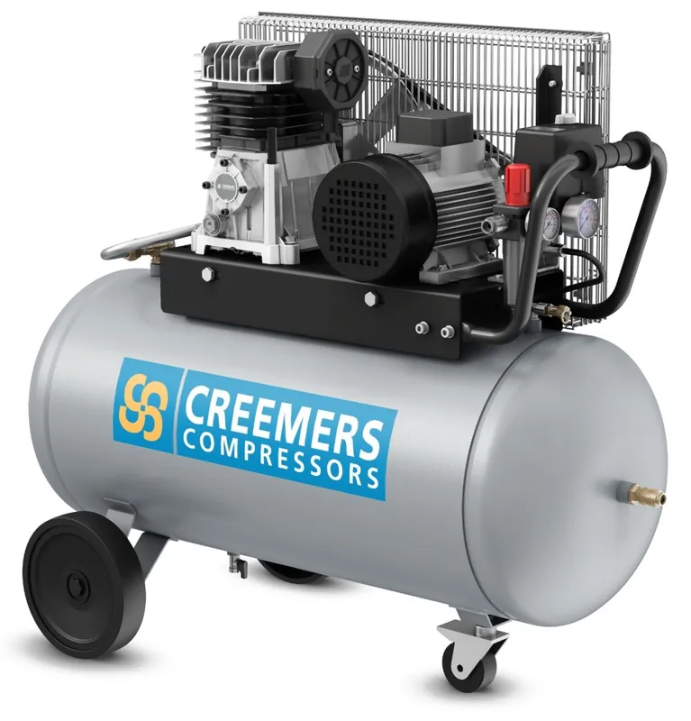 Veilige Betaling CREEMERS 254-90 Mobiele Compressor 90 liter - 10 bar