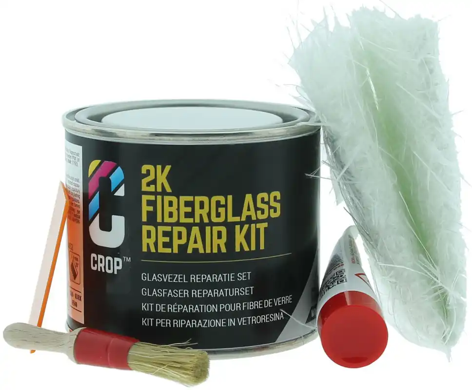CROP 2K Polyesterhars Glasvezel Reparatieset 125ml Koop Online