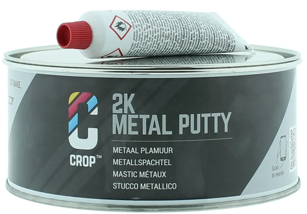 CROP 2K Metaal Plamuur 750ml + Verharder Beperkt Aanbod