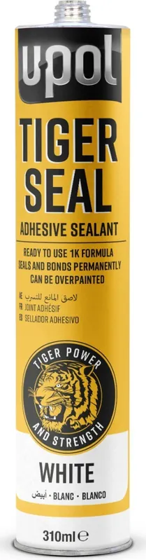 U-POL Tiger Seal PU kit WIT 300ml Nieuw