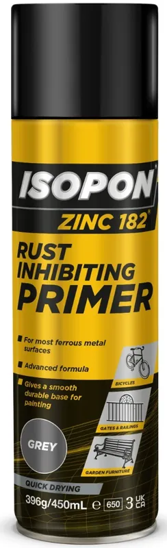 Direct Beschikbaar U-POL ZINC 182 Anti Roest Primer spuitbus 450ml