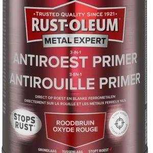 Rust-Oleum Metal Expert 3-in-1 Anti Roest Primer in blik - 750ml Koopje