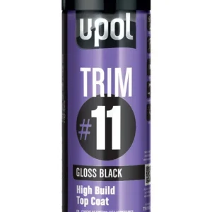 U-POL #11 Hoogglans Zwart spuitbus 450ml Gereduceerde Prijs