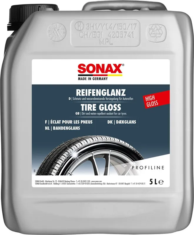 SONAX Bandenglans 5 liter - Jerrycan Flitsaanbieding