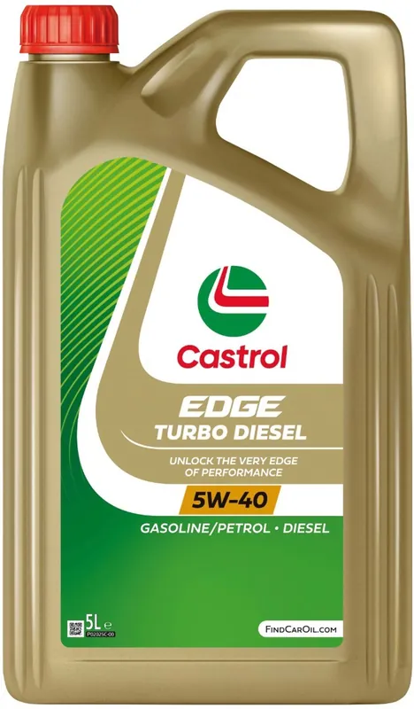 Laatste Versie Castrol Edge Turbo Diesel 5w40 olie 5 liter