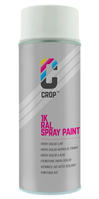 Gecertificeerd CROP RAL 9003 Hoogglans Signaalwit spuitbus 400ml