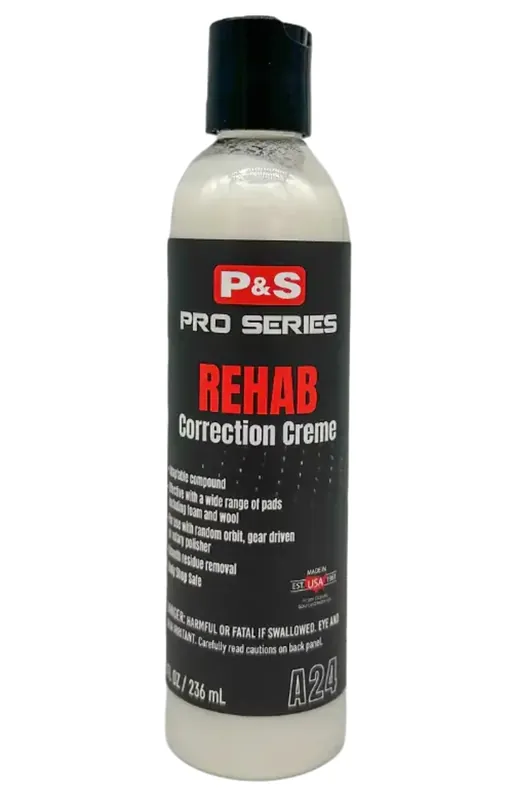 P&S Rehab Correction Creme 236ml - 1 Stap Polijstpasta Merkproduct