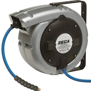 Korting ZECA 813 Automatische Slanghaspel Zilver 12 meter 8mm