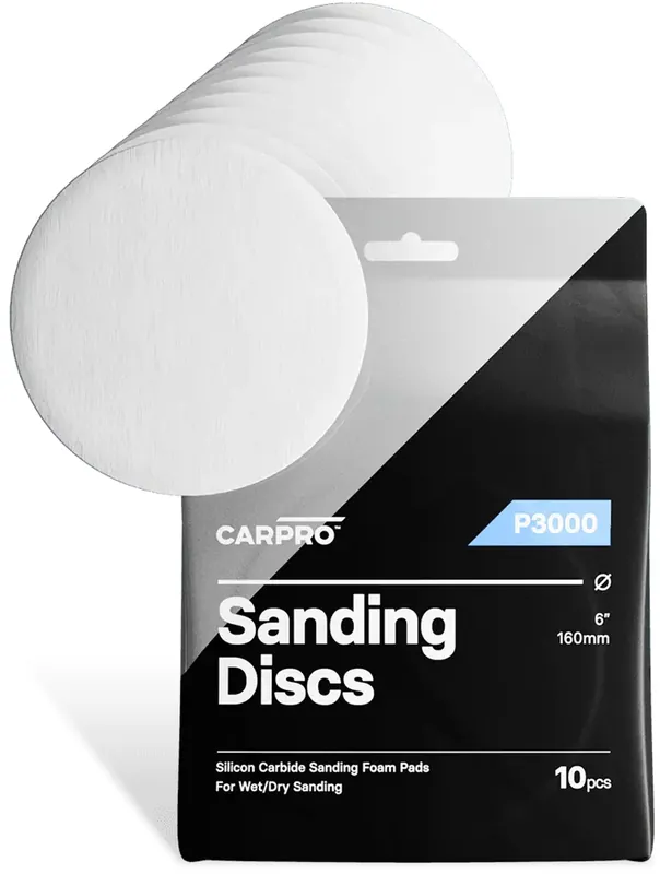 Express Levering CarPro SiC P3000 Sanding Discs 80mm - 10 stuks