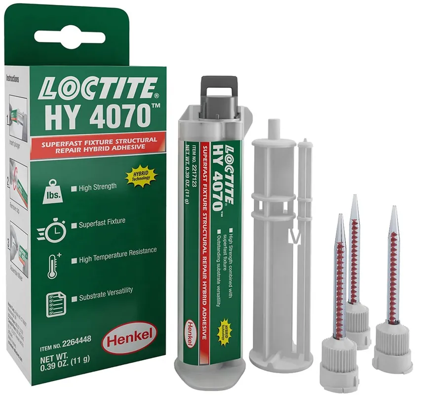 LOCTITE HY 4070 2-componenten lijm 11 gram - Transparant Veilige Betaling