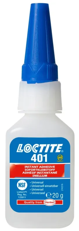 Snelle Levering LOCTITE 401 Secondenlijm 20 gram - Transparant