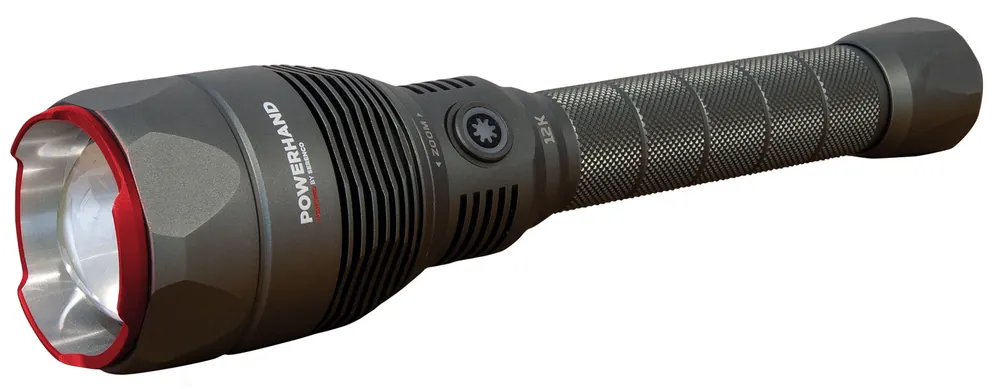 Weekendaanbieding POWERHAND Professionele Zaklamp 12000 Lumen