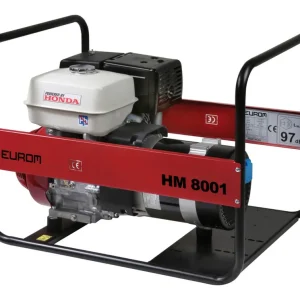 EUROM HM8001 Honda Generator 8,7 kW - 6600 Watt Direct Verzonden