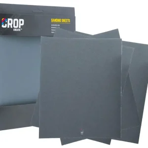 Uitverkoop CROP Waterproof Schuurpapier 230x280mm - 4 stuks