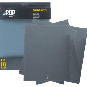 CROP Schuurpapier Set - P80 + P120 + P180 + P240 Seizoensaanbieding