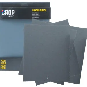 Koop Vandaag CROP Waterproof Schuurpapier Set - P320 + P400 + P600 + P800